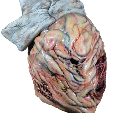 Right Side View of Silent Hill Nurse Deluxe Latex Mask