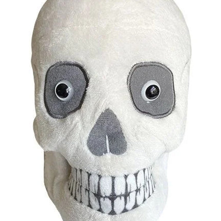 skull plushie front view