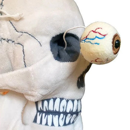 Deluxe Skull plushie with eyeball removed