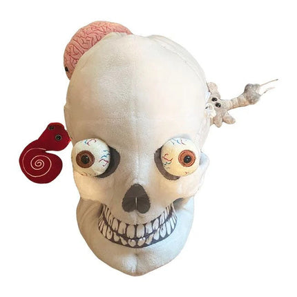 Deluxe Skull plushie front view
