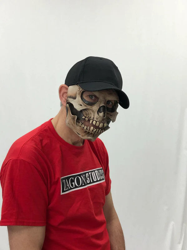 Skull Cap Mask- angled view