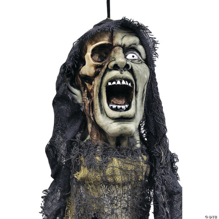 Hanging Head with Open Mouth