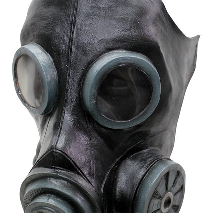 Black Smoke/ Gas Mask- angled view