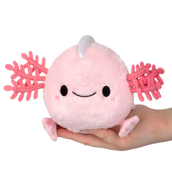Snugglemi Snacker Baby Axolotl- front view