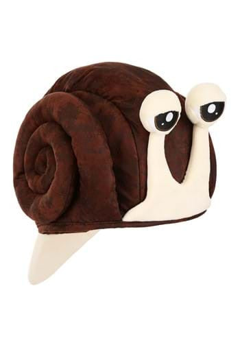 Plush Snail Hat- angled view