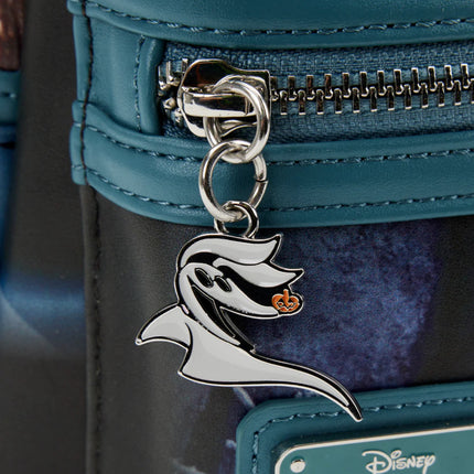 Nightmare Before Christmas Final Frame Mini Backpack- zipper charm