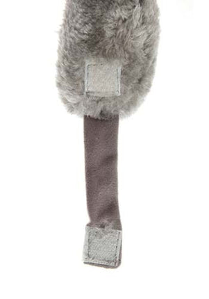 Springy Elephant Headband & Tail Kit- up close Velcro tail attachment 