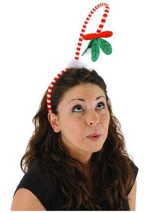 Springy Mistletoe Headband 