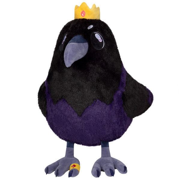 Squishable King Raven- Front View