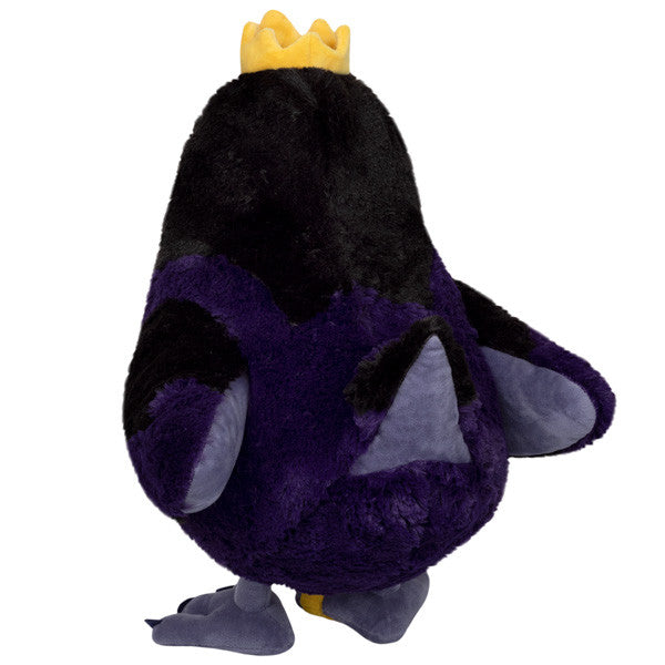 Squishable King Raven- Back View