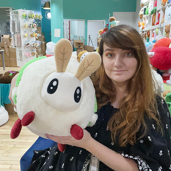 Squishable Luna Moth- Held by Model