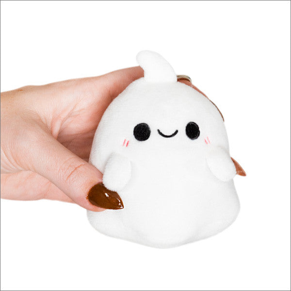 Micro Squishable Spooky Ghost- Front View Held by Model