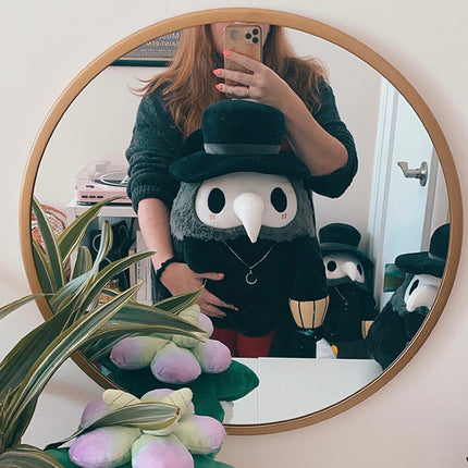 Squishable Plague Doctor- Held by Model