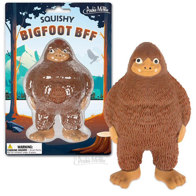 Squishy Bigfoot BFF- packaging