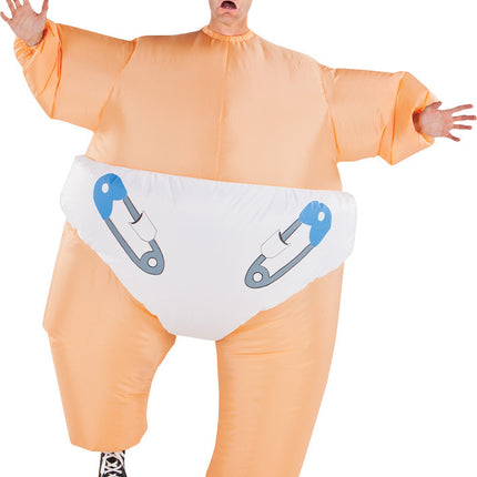 INFLAT COSTUME-BIG BABY ADULT