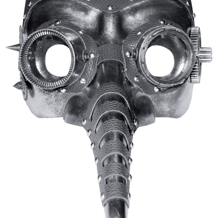 STEAM PUNK MASK LONG NOSE-BLAC
