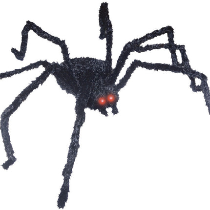 ANIMATED BLACK SPIDER 49 INCH