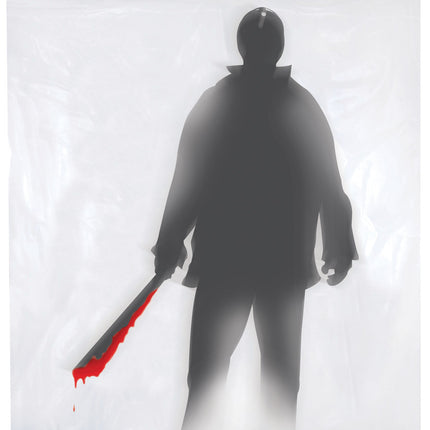 SHOWER CURTAIN MACHETE KILLER