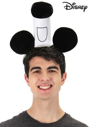Disney- Steamboat Willie Headband- worn by model