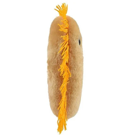 stomach ache plushie side view