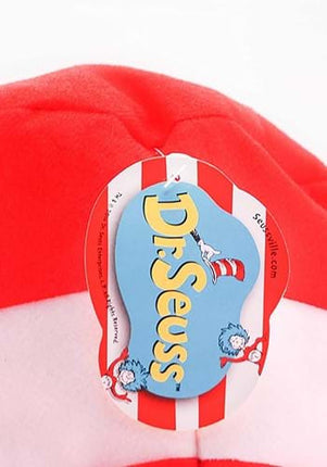 Dr. Seuss- The Cat in the Hat Tricot Hat- removeable tag up close