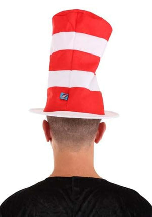 Dr. Seuss- The Cat in the Hat Tricot Hat- worn by male model back view