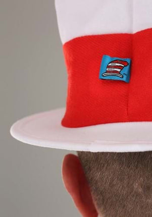 Dr. Seuss- The Cat in the Hat Tricot Hat- brim up close