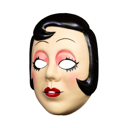 Left-side view of Pin-up Girl Mask