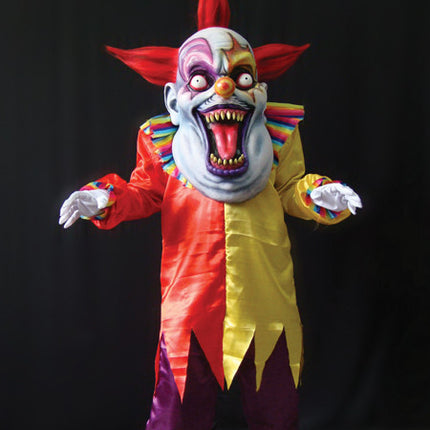 EVIL CLOWN RED YELLOW OVERSIZE