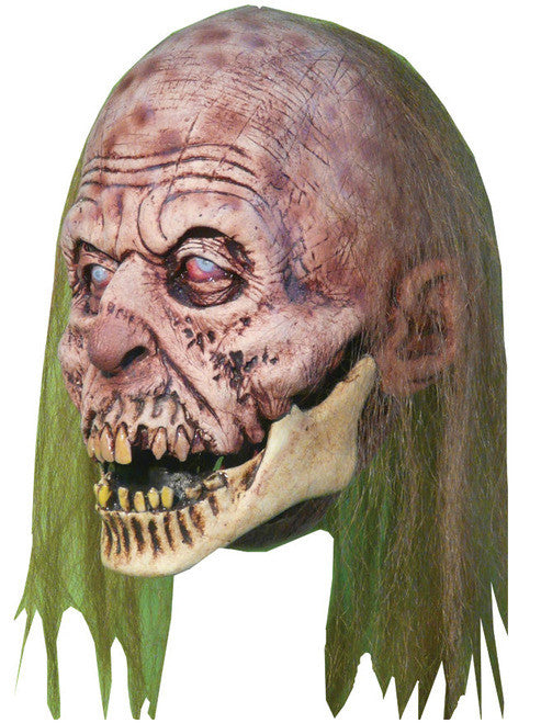 Slack Jaw Zombie Latex Mask Side
