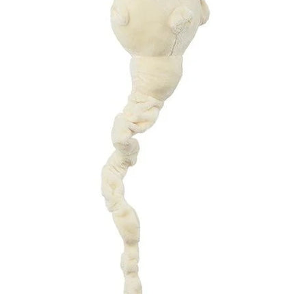 tapeworm plushie angled view