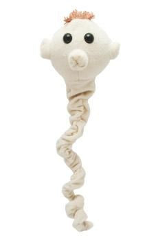 Tapeworm Plushie front view