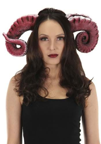 Tentacle Horns- worn by female model