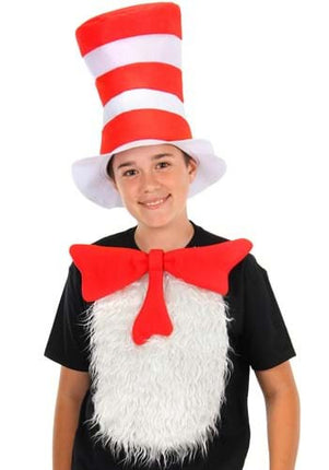 Dr. Seuss- The Cat in the Hat Deluxe Accessory Kit- worn by child model front view