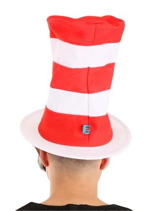Dr. Seuss- The Cat in The Hat Mask & Hat Kit- worn by model back view