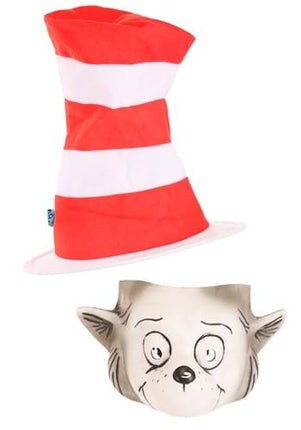 Dr. Seuss- The Cat in The Hat Mask & Hat Kit