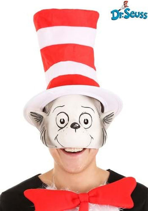 Dr. Seuss- The Cat in The Hat Mask & Hat Kit- worn by model front view