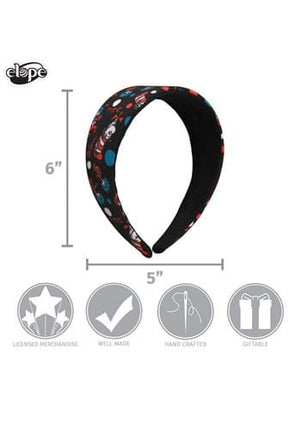 Dr. Seuss- The Cat in The Hat Pattern Headband- measurements