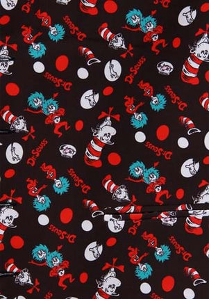 Dr. Seuss- The Cat in The Hat Vest & Bow Tie