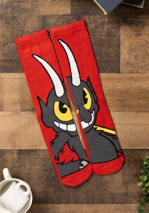 The Devil Cuphead Adult Socks