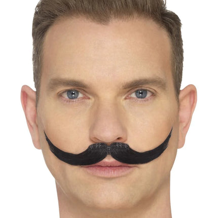 Black English Moustache