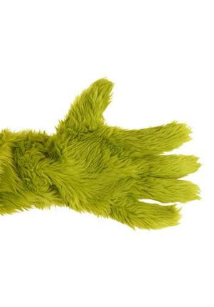 Dr. Seuss- The Grinch Deluxe Hands Adult- palm side