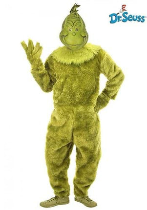 Dr. Seuss- Grinch Deluxe Jumpsuit- worn by model