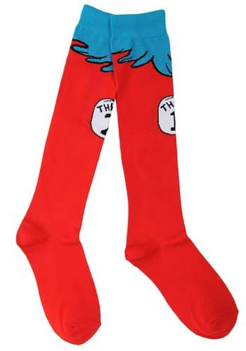 Dr. Seuss- Thing 1&2 Adult Socks
