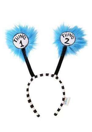 Dr. Seuss- Thing 1 & 2 Striped Headband