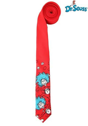 Dr. Seuss- Thing 1 & 2 Character Necktie