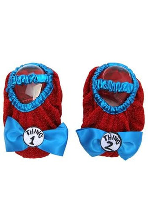 Dr. Seuss- Thing 1 & 2 Costume Shoes- top view