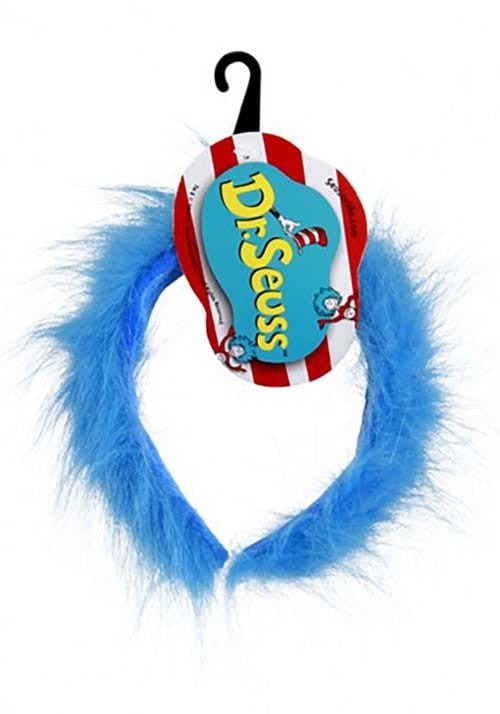 Dr. Seuss- Thing 1&2 Fuzzy Headband- front view