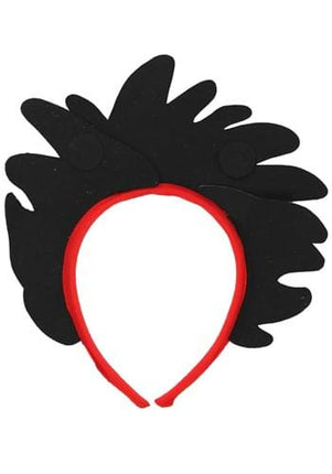 Dr. Seuss- Thing 1&2 Glitter Headband- back view