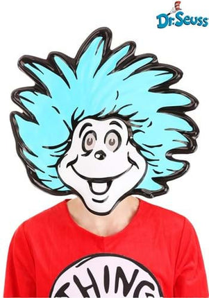 Dr. Seuss- Thing 1 & 2 Vacuform Mask- worn by model
